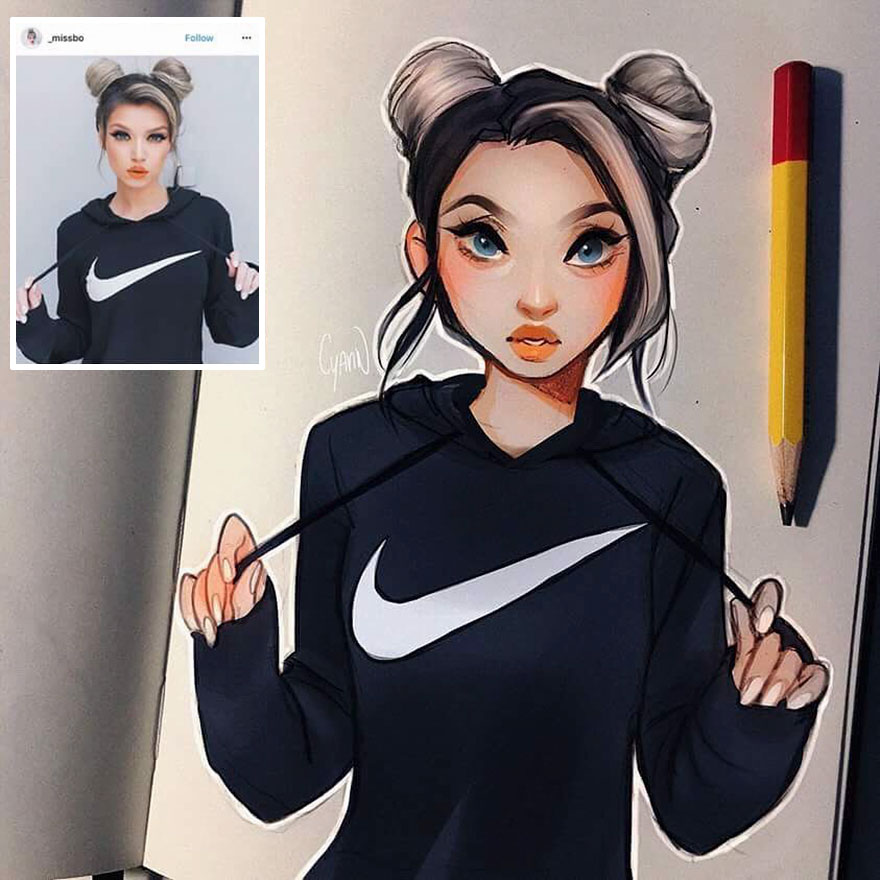 This Dutch Artist Turns Herself And Other People Into Adorable Cartoon Illustrations (30 Pics) This Dutch Artist Turns Herself And Other People Into Adorable Cartoon Illustrations (30 Pics)