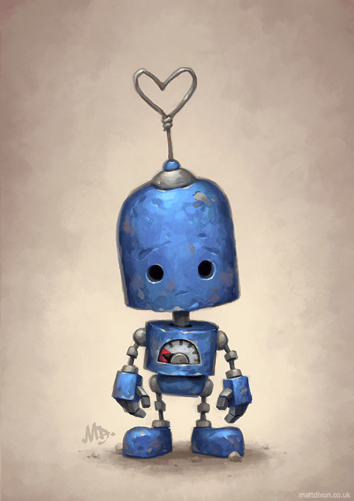 Lonely Robots Experiencing The Quiet Wonder Of The World (New Illustrations) Lonely Robots Experiencing The Quiet Wonder Of The World (New Illustrations)