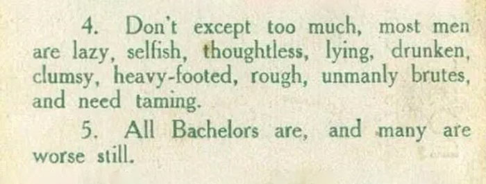 Marriage Advice To Young Ladies From 1918 By A Suffragette Is Radical And Hilarious At The Same Time Marriage Advice To Young Ladies From 1918 By A Suffragette Is Radical And Hilarious At The Same Time