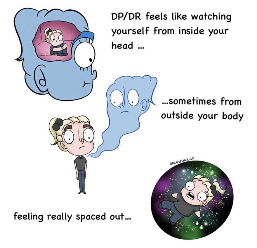 I’ve Been Suffering From DPDR For Over 3 Years Now, And I Want People To Know What It’s Like (10 Comics) I’ve Been Suffering From DPDR For Over 3 Years Now, And I Want People To Know What It’s Like (10 Comics)