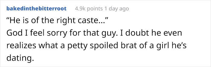Rich Girl Confesses She Resents Her Boyfriend Because He Can&#8217;t Spoil Her, Gets Shut Down With Responses
