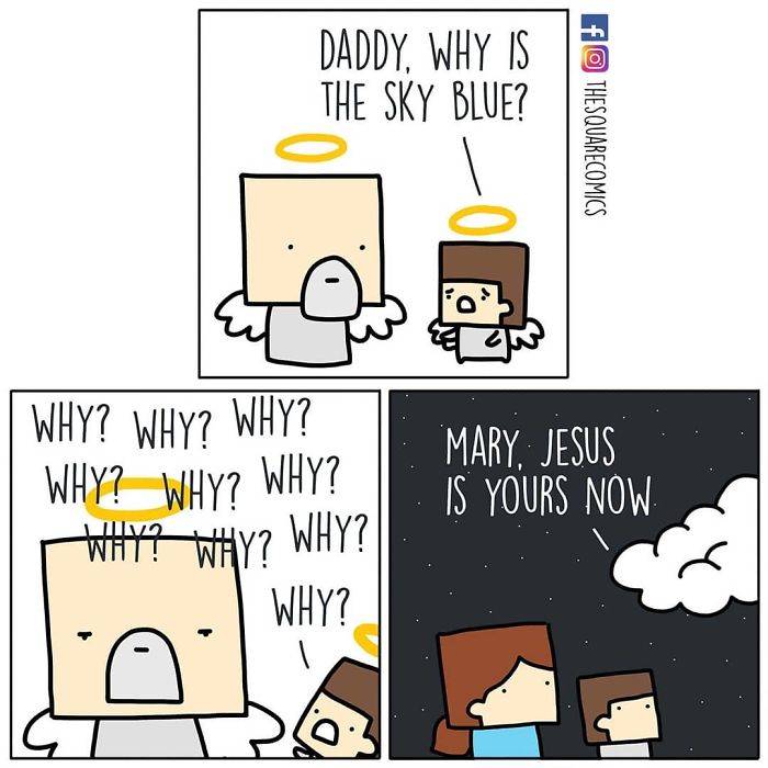 30 &#8216;Square Comics&#8217; That People With Dark Sense Of Humor Will Enjoy