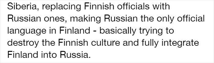 Someone Blames Finland’s Success On Being ‘All White’ And Colonialist, Gets Shut Down With A History Lesson Someone Blames Finland’s Success On Being ‘All White’ And Colonialist, Gets Shut Down With A History Lesson