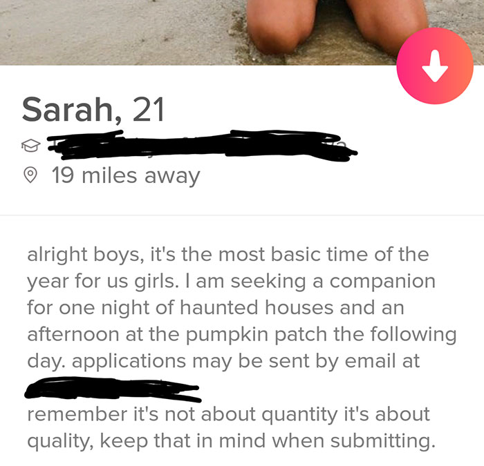 Girl Is Looking For A ‘Fall Companion’ On Tinder And This Guy Won Her Over By Sending An Extensive Resume Girl Is Looking For A ‘Fall Companion’ On Tinder And This Guy Won Her Over By Sending An Extensive Resume