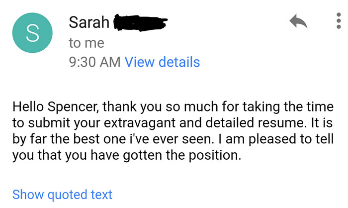 Girl Is Looking For A ‘Fall Companion’ On Tinder And This Guy Won Her Over By Sending An Extensive Resume Girl Is Looking For A ‘Fall Companion’ On Tinder And This Guy Won Her Over By Sending An Extensive Resume