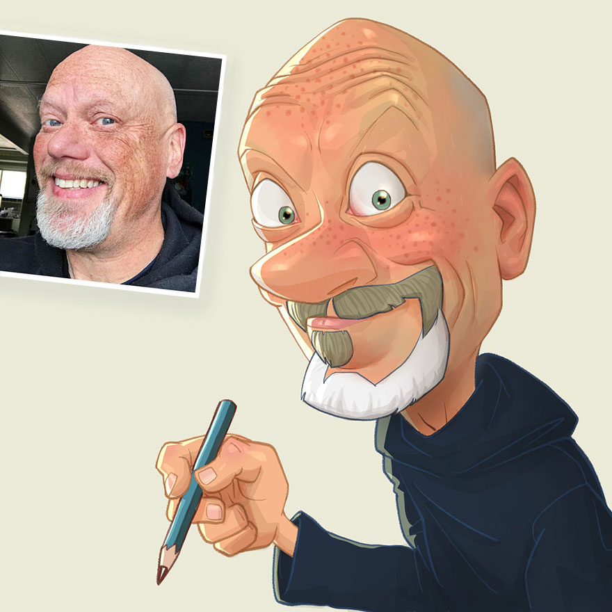 Artist Transforms Strangers And Famous Characters Into Cartoons (30 New Pics) Artist Transforms Strangers And Famous Characters Into Cartoons (30 New Pics)