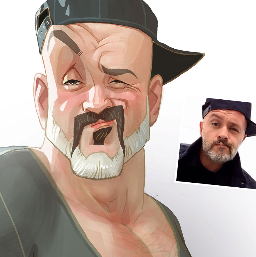 Artist Transforms Strangers And Famous Characters Into Cartoons (30 New Pics) Artist Transforms Strangers And Famous Characters Into Cartoons (30 New Pics)