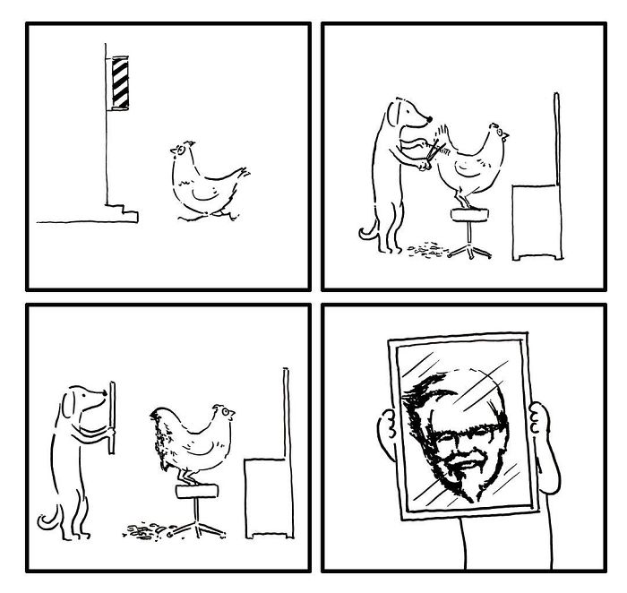 30 Hilarious Comics With A Clever Twist By Tango Gao (New Pics) 30 Hilarious Comics With A Clever Twist By Tango Gao (New Pics)