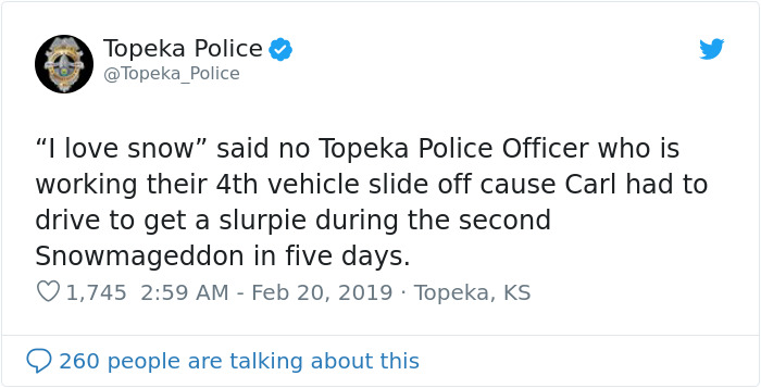 26 Criminally Funny Tweets By The Kansas Police Departments 26 Criminally Funny Tweets By The Kansas Police Departments
