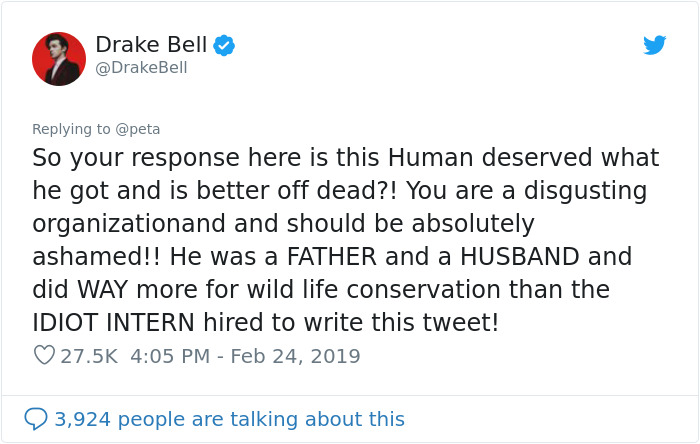 30 Ways People Destroyed PETA For Criticizing Steve Irwin 30 Ways People Destroyed PETA For Criticizing Steve Irwin