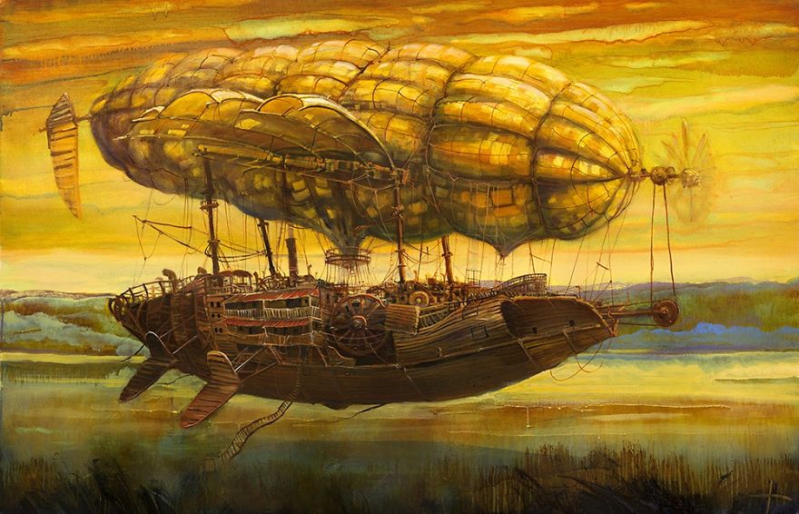 My 21 Oil Paintings Of Fantasy Ships My 21 Oil Paintings Of Fantasy Ships