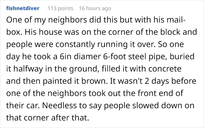 Neighbors Kept Running Over This Family’s Fence, So Dad Replaces It With Concrete And Wrecks 8 Of Their Cars Neighbors Kept Running Over This Family’s Fence, So Dad Replaces It With Concrete And Wrecks 8 Of Their Cars