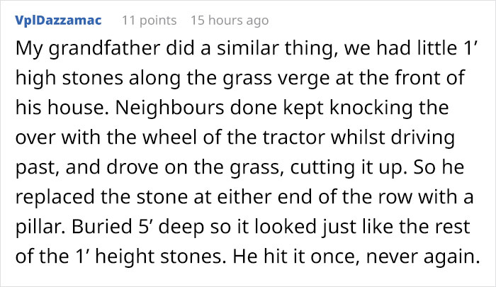 Neighbors Kept Running Over This Family’s Fence, So Dad Replaces It With Concrete And Wrecks 8 Of Their Cars Neighbors Kept Running Over This Family’s Fence, So Dad Replaces It With Concrete And Wrecks 8 Of Their Cars