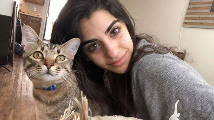 Cat Removes Wooden Bar To Let Her Owner Back Inside After She Locks Herself Out Cat Removes Wooden Bar To Let Her Owner Back Inside After She Locks Herself Out