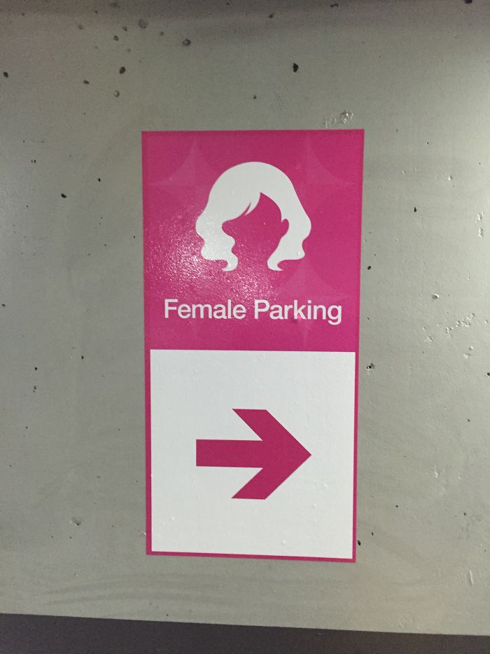 People Are Explaining Why “Female Only” Parking Spaces Exist After This Guy Points Out It’s Not Equal People Are Explaining Why “Female Only” Parking Spaces Exist After This Guy Points Out It’s Not Equal