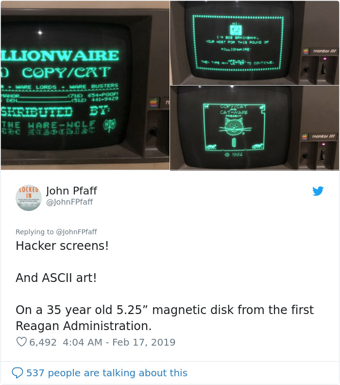 Man Finds A Computer That He Used 35 Years Ago, And It Sill Has A Game He Saved Man Finds A Computer That He Used 35 Years Ago, And It Sill Has A Game He Saved