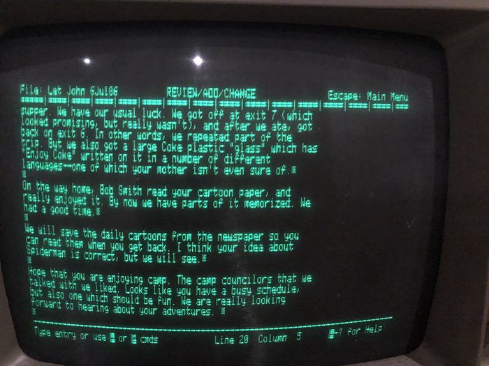 Man Finds A Computer That He Used 35 Years Ago, And It Sill Has A Game He Saved Man Finds A Computer That He Used 35 Years Ago, And It Sill Has A Game He Saved