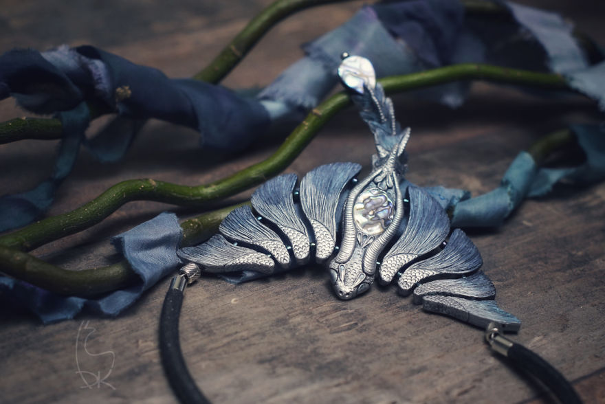 I Make Fantasy-Inspired Jewelry And Dragons Are One Of My Favorites