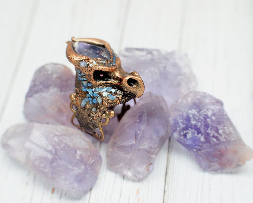 I Make Fantasy-Inspired Jewelry And Dragons Are One Of My Favorites