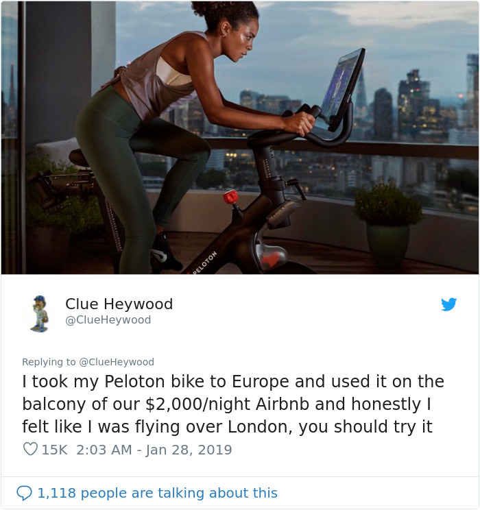 &#8216;Peloton&#8217; Stationary Bicycles Get Flooded With Memes After Their &#8216;Luxurious&#8217; Ad Faces Backlash