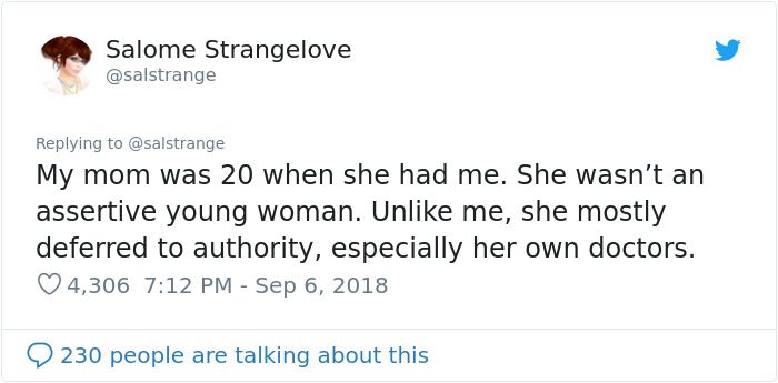 Woman Talks On The Importance Of Body Autonomy By Sharing Her Mom’s Experience With A Misogynist Doctor Woman Talks On The Importance Of Body Autonomy By Sharing Her Mom’s Experience With A Misogynist Doctor