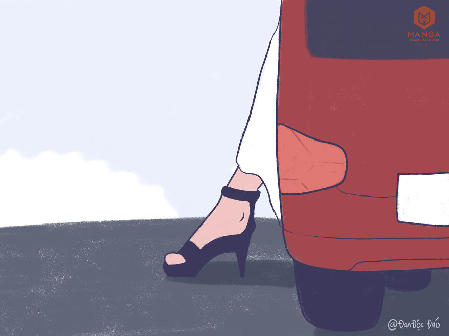 My Comics Based On The Tragic Story Of A Girl Who Can No Longer Be A Bride Because This Person Didn&#8217;t Drive Safely