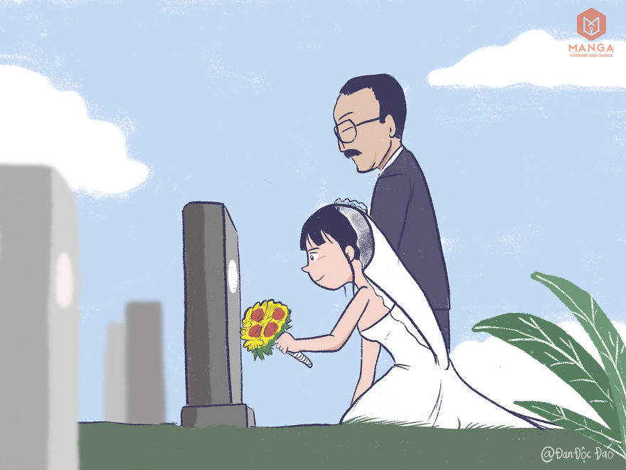 My Comics Based On The Tragic Story Of A Girl Who Can No Longer Be A Bride Because This Person Didn&#8217;t Drive Safely