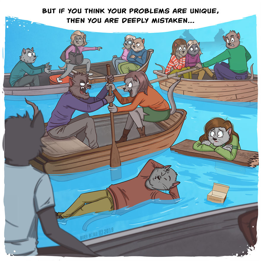 My Comic Story About Cats Depicts What Every Romantic Relationship Deals With My Comic Story About Cats Depicts What Every Romantic Relationship Deals With