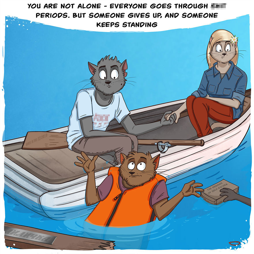 My Comic Story About Cats Depicts What Every Romantic Relationship Deals With My Comic Story About Cats Depicts What Every Romantic Relationship Deals With