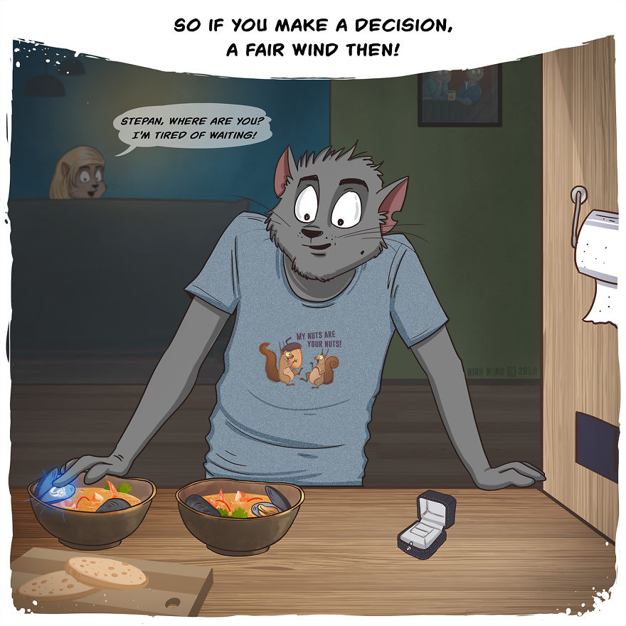 My Comic Story About Cats Depicts What Every Romantic Relationship Deals With My Comic Story About Cats Depicts What Every Romantic Relationship Deals With