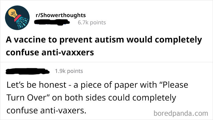 22 Of The Most Entertaining Responses To Anti-Vaxxers 22 Of The Most Entertaining Responses To Anti-Vaxxers