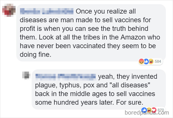 22 Of The Most Entertaining Responses To Anti-Vaxxers 22 Of The Most Entertaining Responses To Anti-Vaxxers