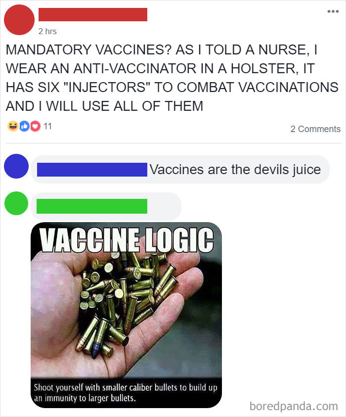 22 Of The Most Entertaining Responses To Anti-Vaxxers 22 Of The Most Entertaining Responses To Anti-Vaxxers