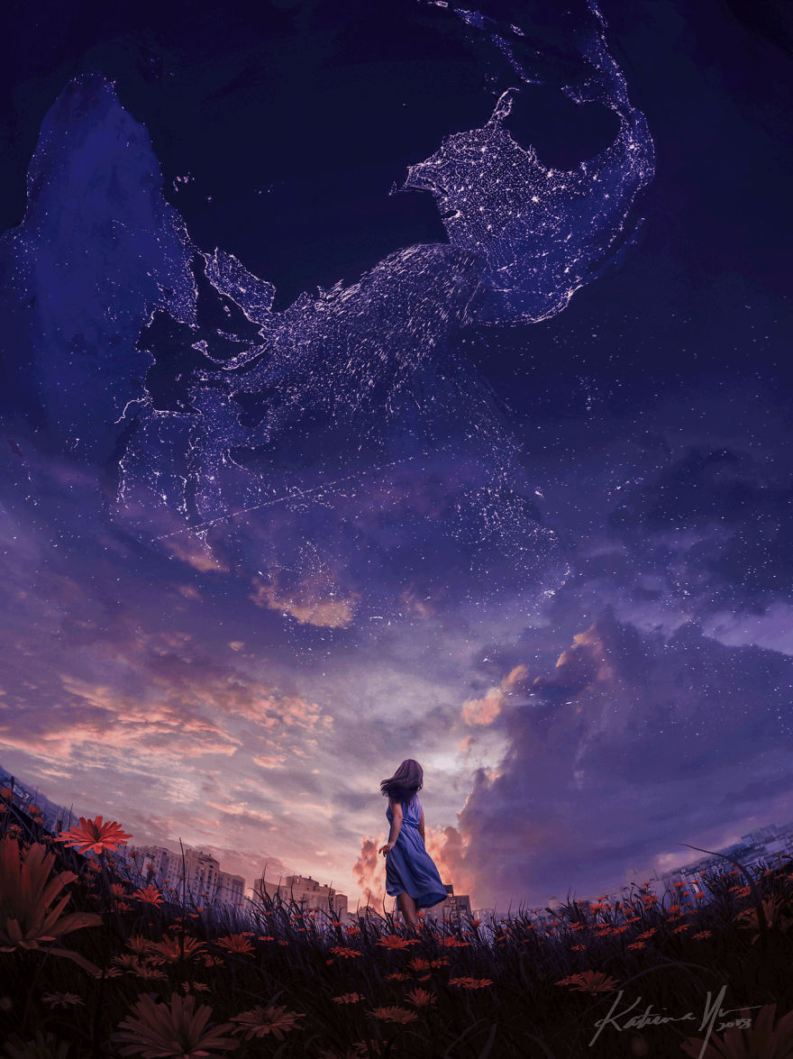 I Turn The Stories That Exist In My Head Into Reality Using Photoshop (35 Pics)