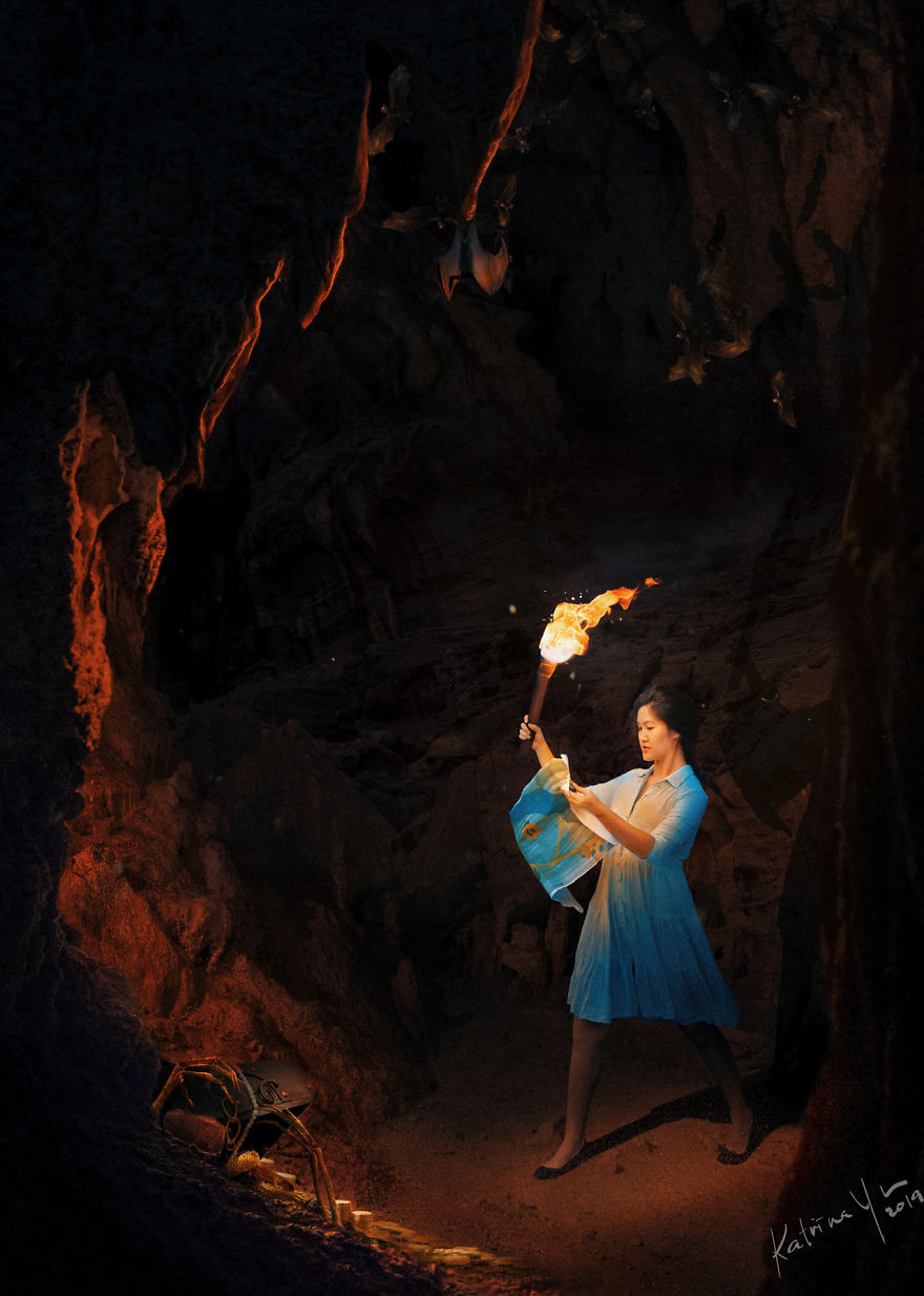 I Turn The Stories That Exist In My Head Into Reality Using Photoshop (35 Pics)