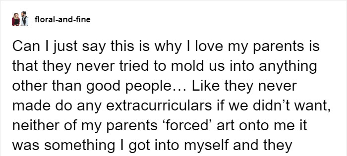 Tweet Criticizing Parents Who Raise Their Children As Miniature Versions Of Themselves Sparks A Discussion Tweet Criticizing Parents Who Raise Their Children As Miniature Versions Of Themselves Sparks A Discussion