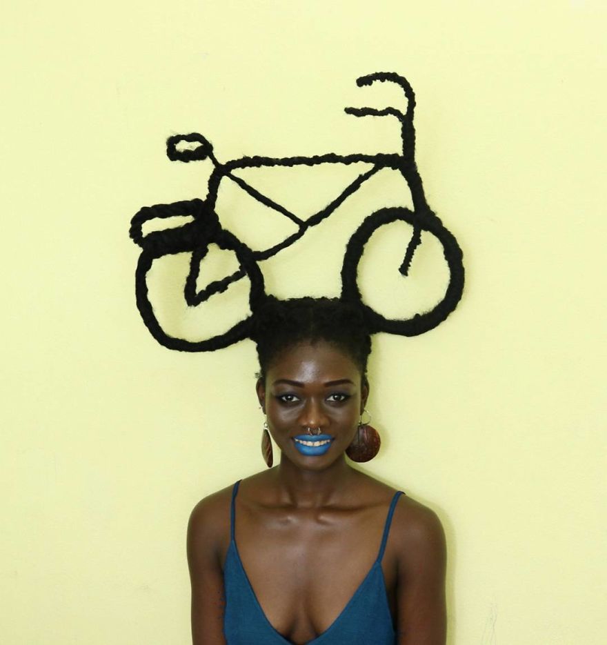 Artist Turns Her Hair Into Incredible Sculptures (New Pics) Artist Turns Her Hair Into Incredible Sculptures (New Pics)