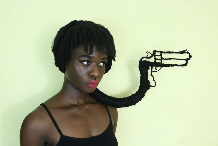 Artist Turns Her Hair Into Incredible Sculptures (New Pics) Artist Turns Her Hair Into Incredible Sculptures (New Pics)