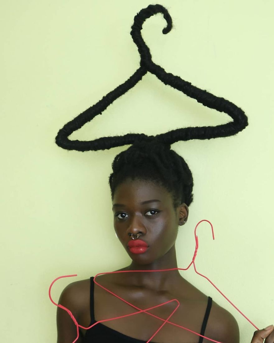 Artist Turns Her Hair Into Incredible Sculptures (New Pics) Artist Turns Her Hair Into Incredible Sculptures (New Pics)