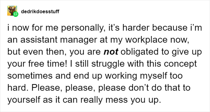 Someone Gives Millennials Advice On How To Say ‘No’ When Your Boss Wants You To Work On A Free Day Someone Gives Millennials Advice On How To Say ‘No’ When Your Boss Wants You To Work On A Free Day