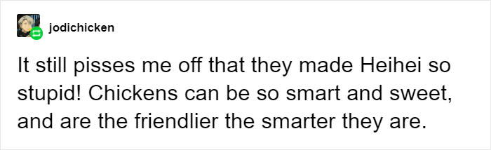 Someone Asked Why Disney Dumbed Down Moana&#8217;s Rooster And One Tumblr User Gave The Perfect Answer