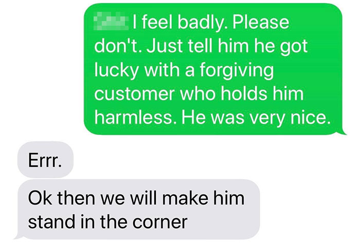 People Are Laughing At The Way This Boss ‘Punished’ His New Driver For Destroying Customer’s Pizza People Are Laughing At The Way This Boss ‘Punished’ His New Driver For Destroying Customer’s Pizza