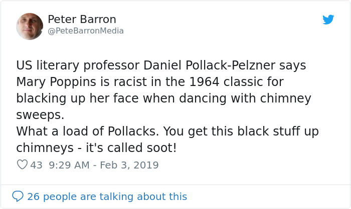 US Professor Explains Why Mary Poppins Is Racist, And Here Are The Top Internet Responses US Professor Explains Why Mary Poppins Is Racist, And Here Are The Top Internet Responses