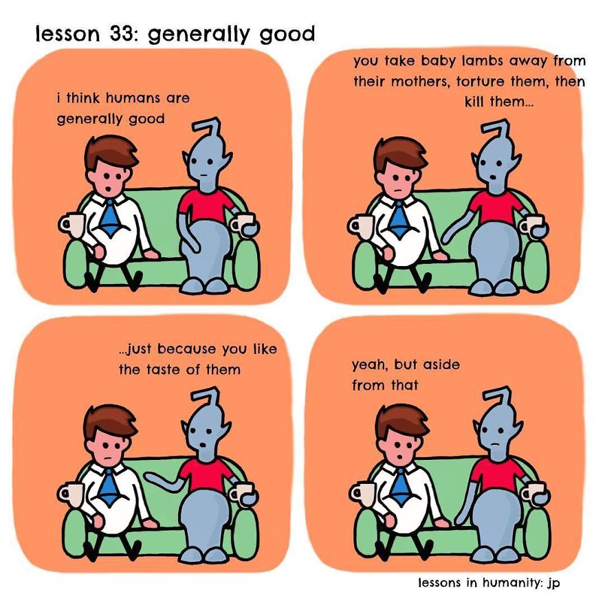 My 20 Comics Where I Try To Explain Human Behavior To An Alien