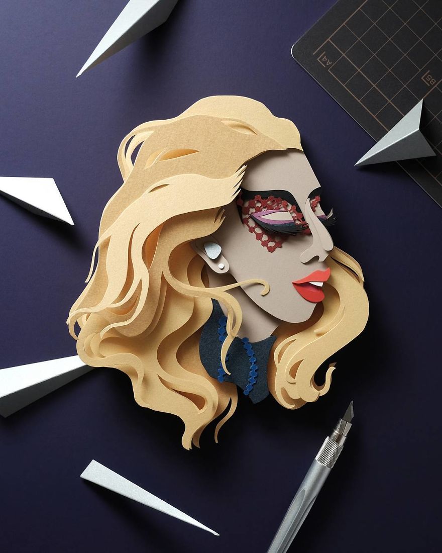 Artist Shows Off His Incredible Paper Work Skills By Recreating Famous Pop Culture Characters Artist Shows Off His Incredible Paper Work Skills By Recreating Famous Pop Culture Characters