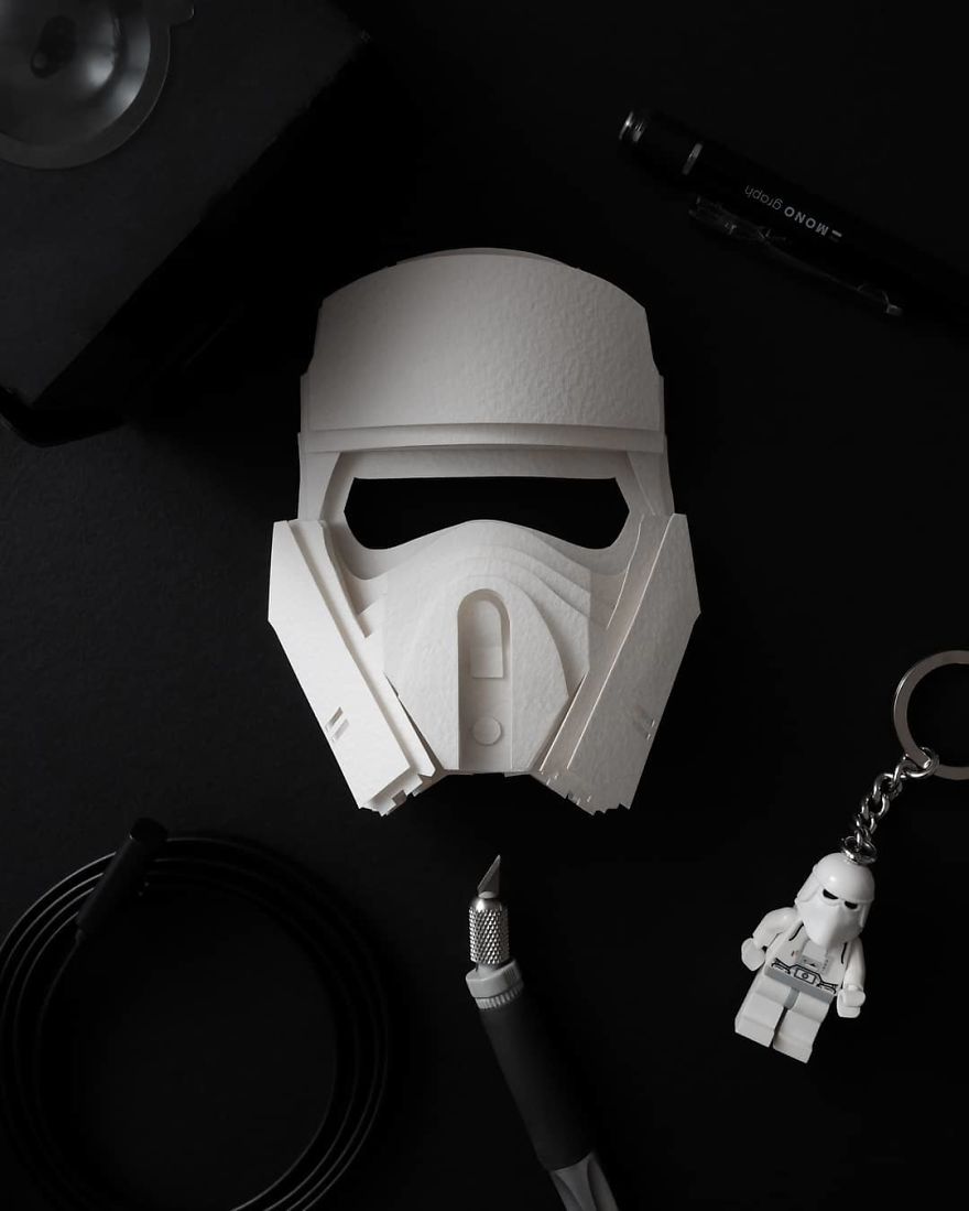 Artist Shows Off His Incredible Paper Work Skills By Recreating Famous Pop Culture Characters Artist Shows Off His Incredible Paper Work Skills By Recreating Famous Pop Culture Characters