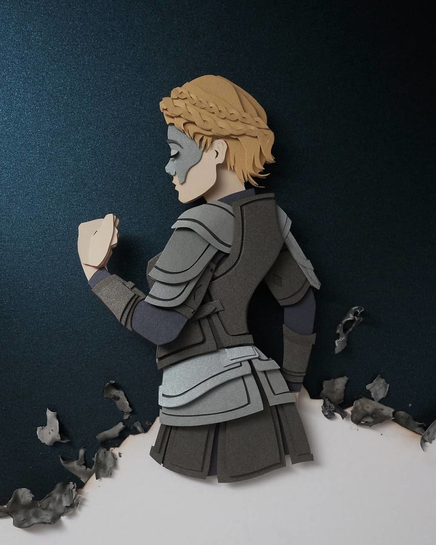 Artist Shows Off His Incredible Paper Work Skills By Recreating Famous Pop Culture Characters Artist Shows Off His Incredible Paper Work Skills By Recreating Famous Pop Culture Characters