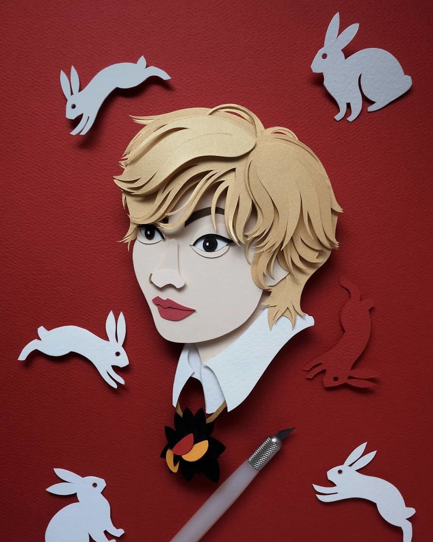 Artist Shows Off His Incredible Paper Work Skills By Recreating Famous Pop Culture Characters Artist Shows Off His Incredible Paper Work Skills By Recreating Famous Pop Culture Characters
