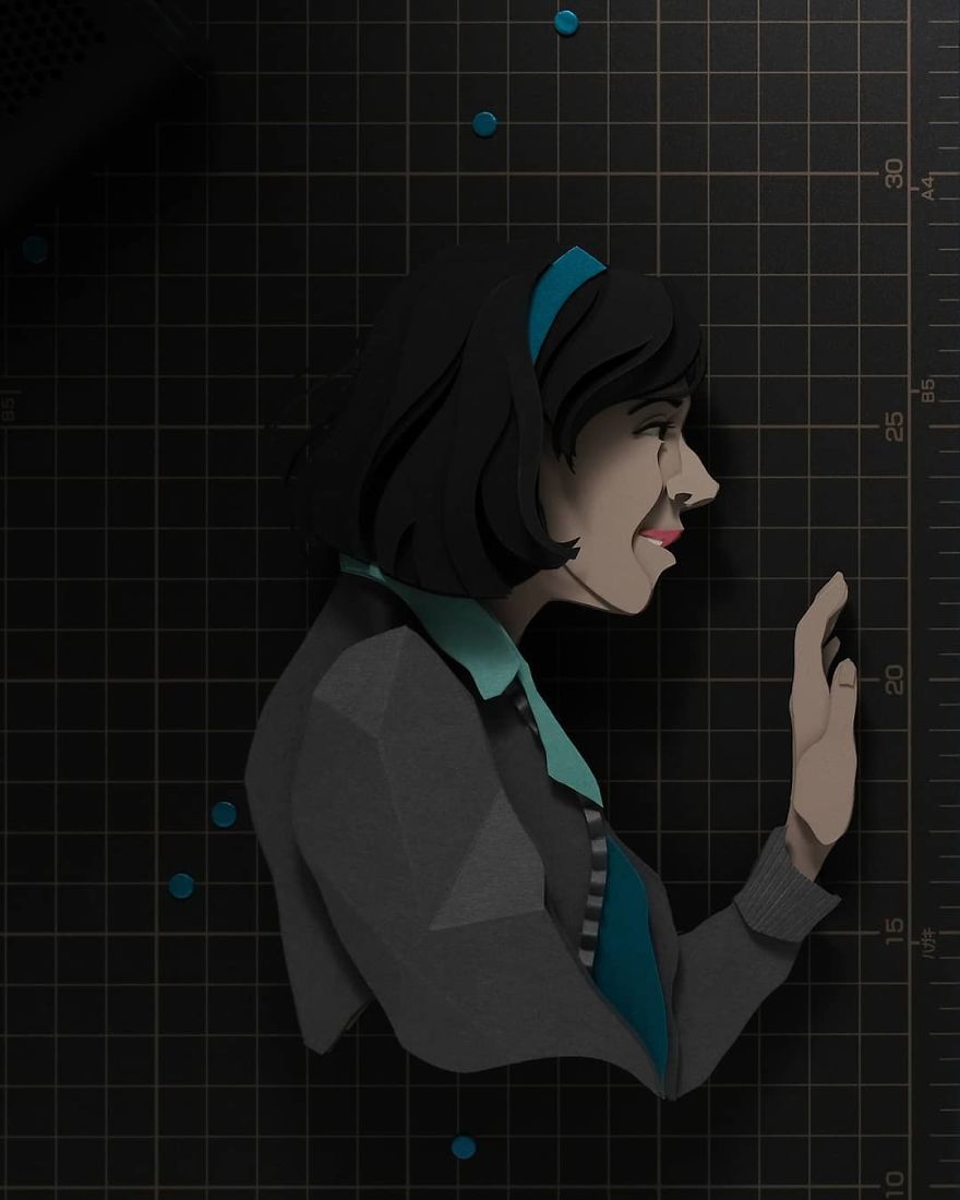 Artist Shows Off His Incredible Paper Work Skills By Recreating Famous Pop Culture Characters Artist Shows Off His Incredible Paper Work Skills By Recreating Famous Pop Culture Characters