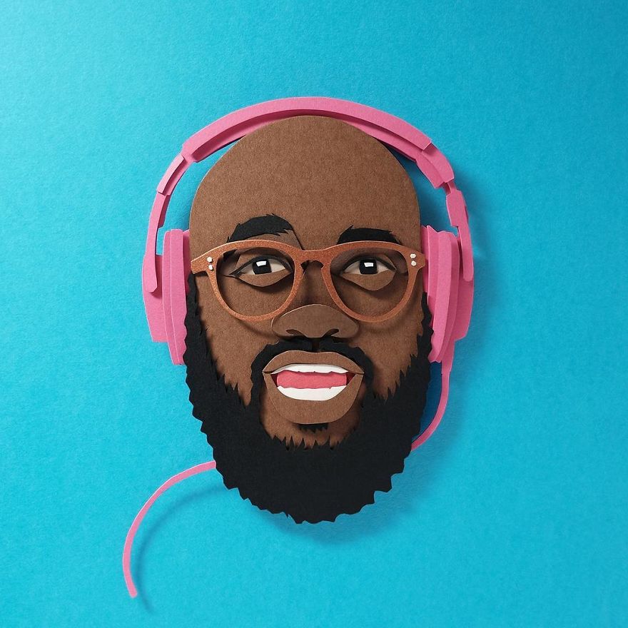 Artist Shows Off His Incredible Paper Work Skills By Recreating Famous Pop Culture Characters Artist Shows Off His Incredible Paper Work Skills By Recreating Famous Pop Culture Characters